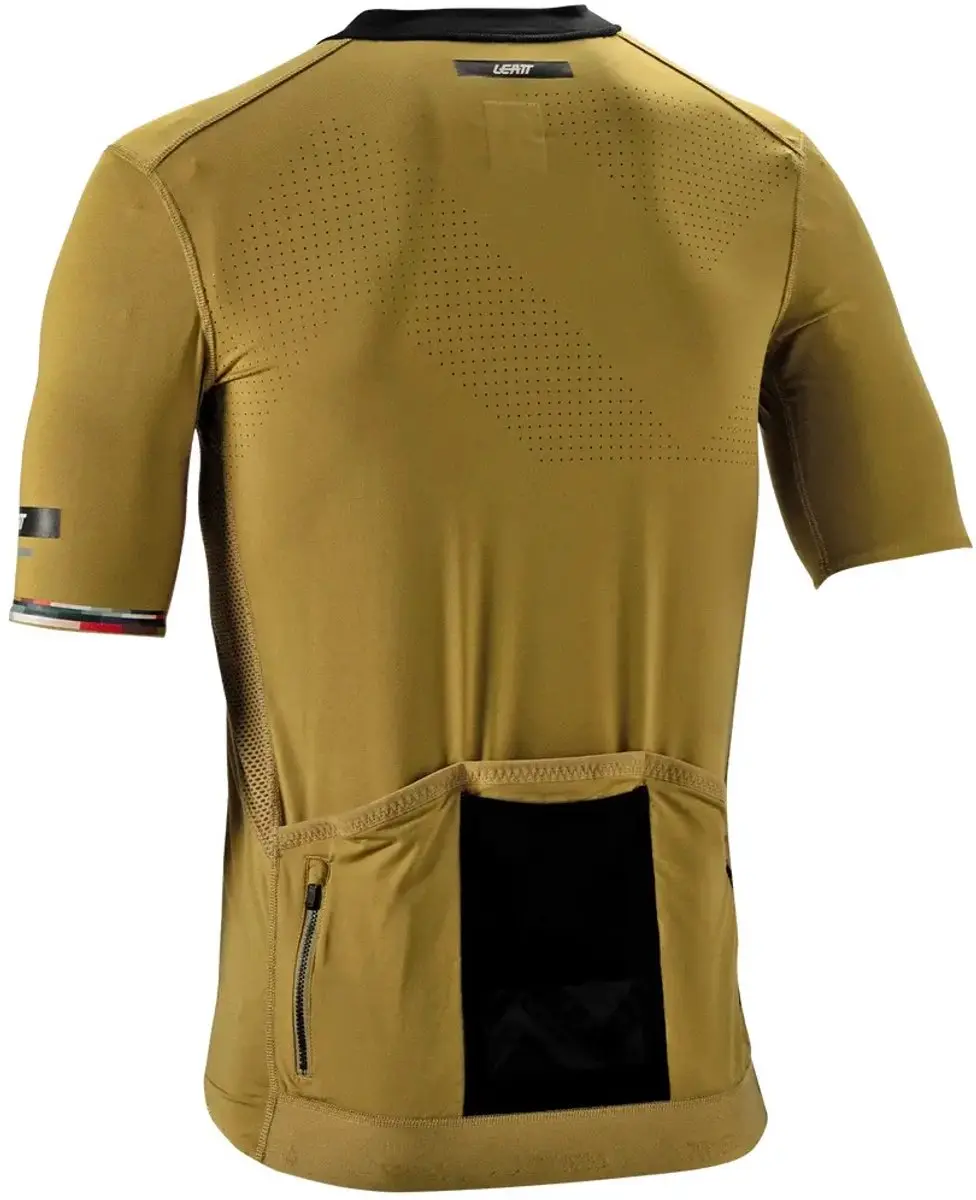 Leatt Endurance 5.0 Cargo Wielertrui - L - Brass Brown