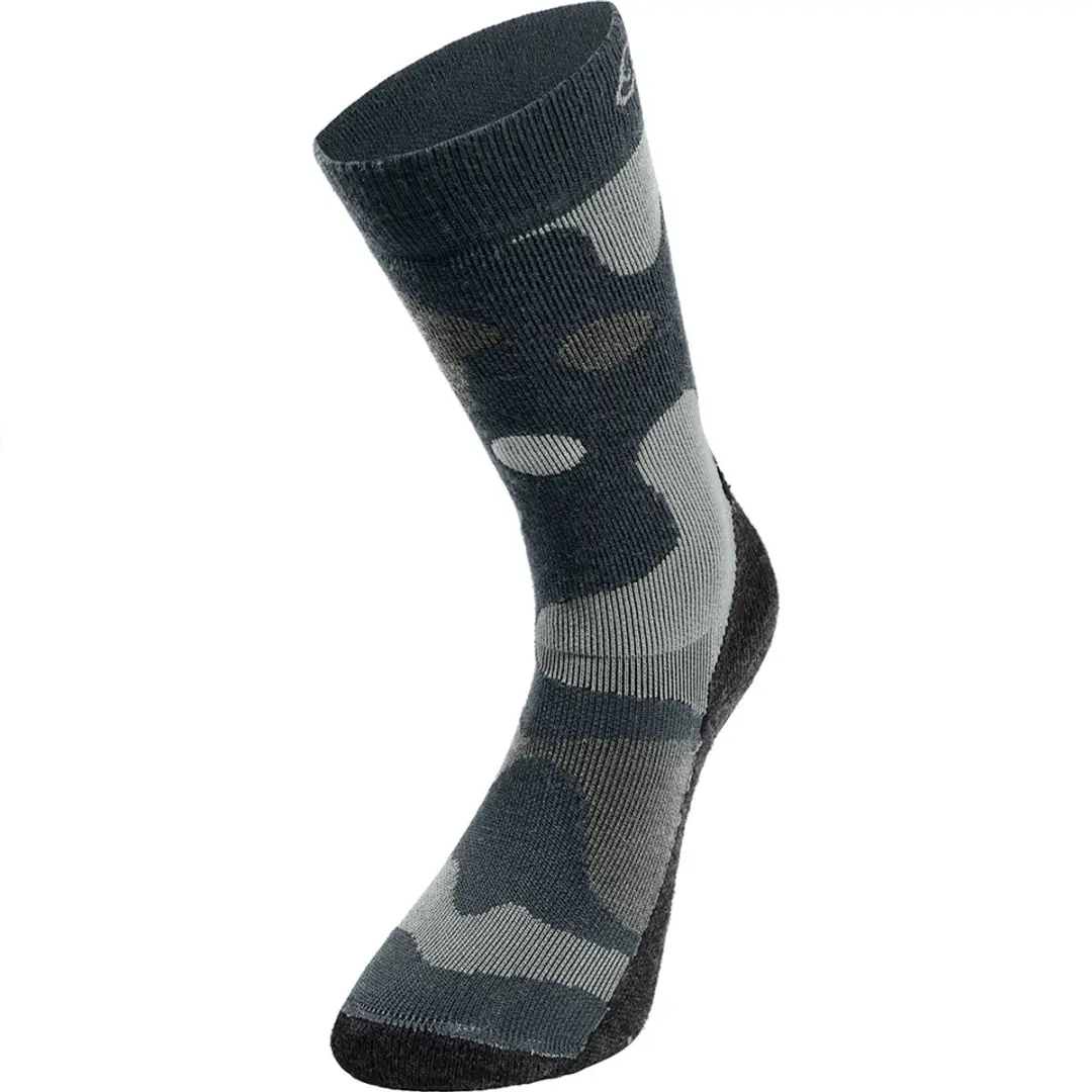 Odlo Merino Warm Sokken Grijs EU 34-36 Jongens,Meisjes