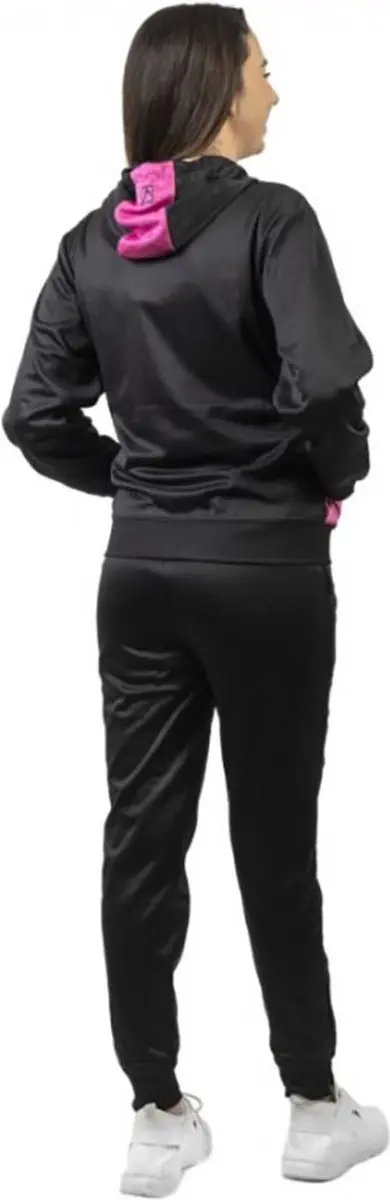 Givova Italiaanse Trainingspak Dames - Zwart/Rozepak - XXL