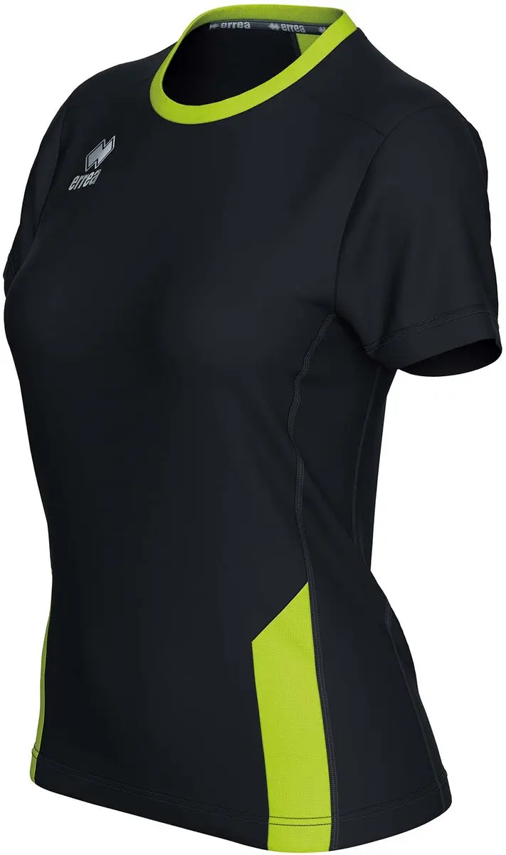 Errea Remy Dames T-shirt Korte mouw - XL - Zwart