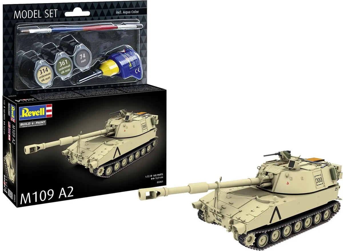 Revell M109 A2 1:72 Modelbouwpakket