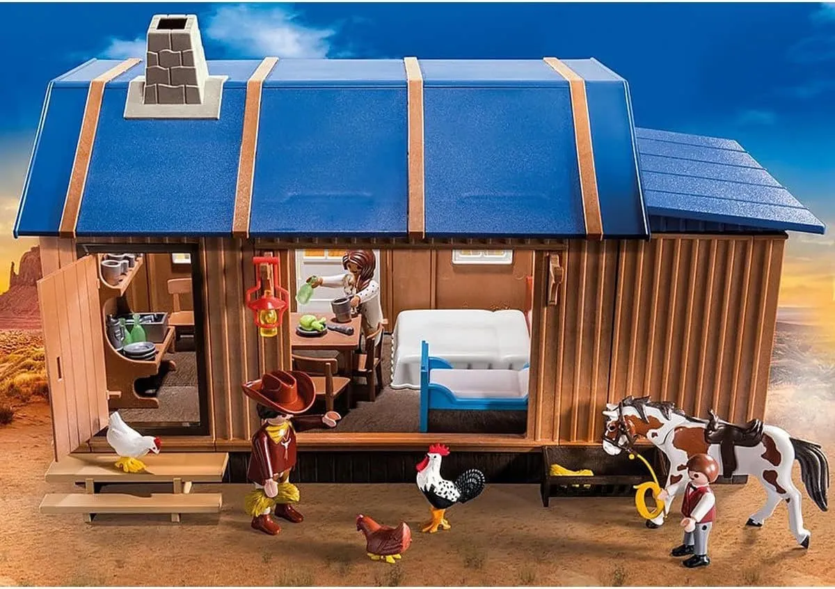 Playmobil Western Boerderij 70945 - Ranch met paard