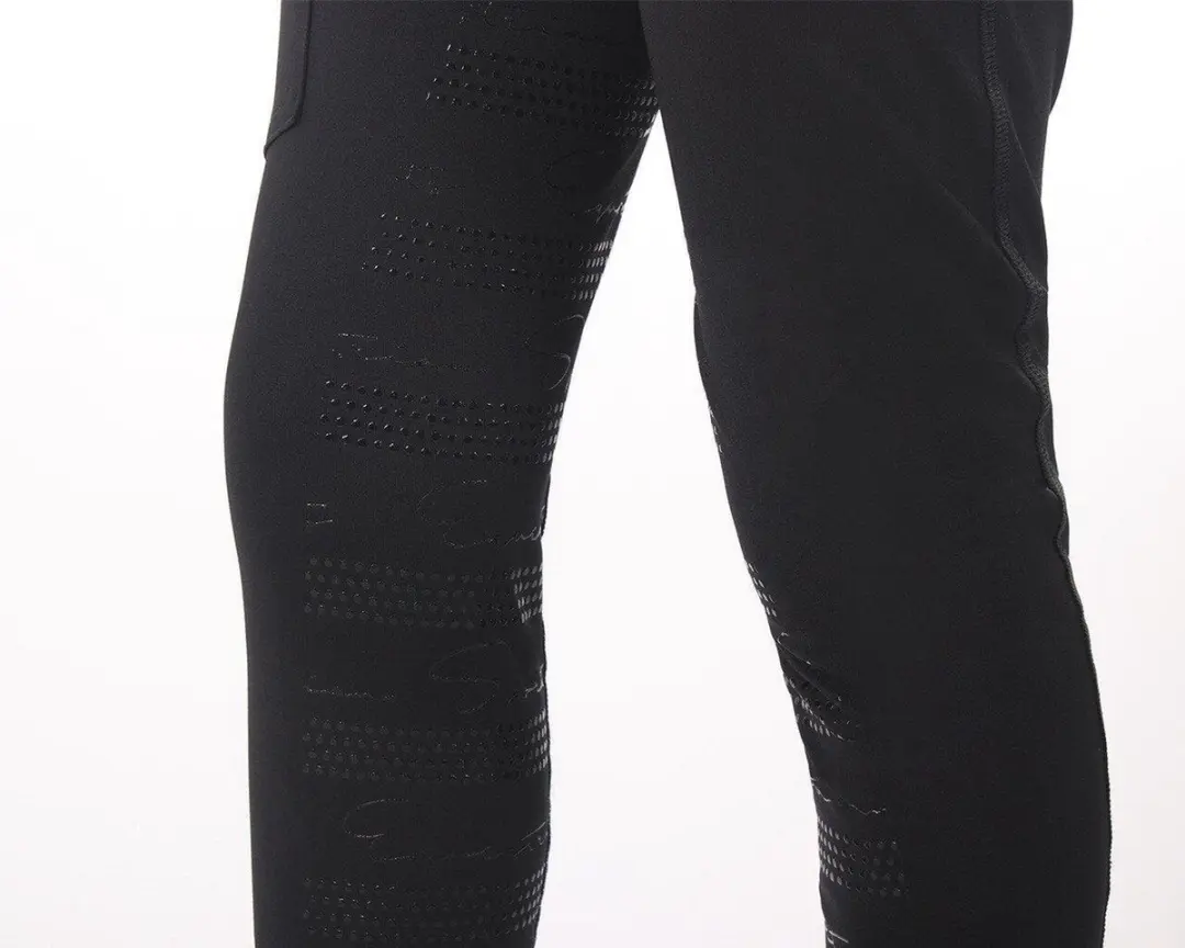 QHP Rijlegging Eden Full Grip Kids 128 - Zwart