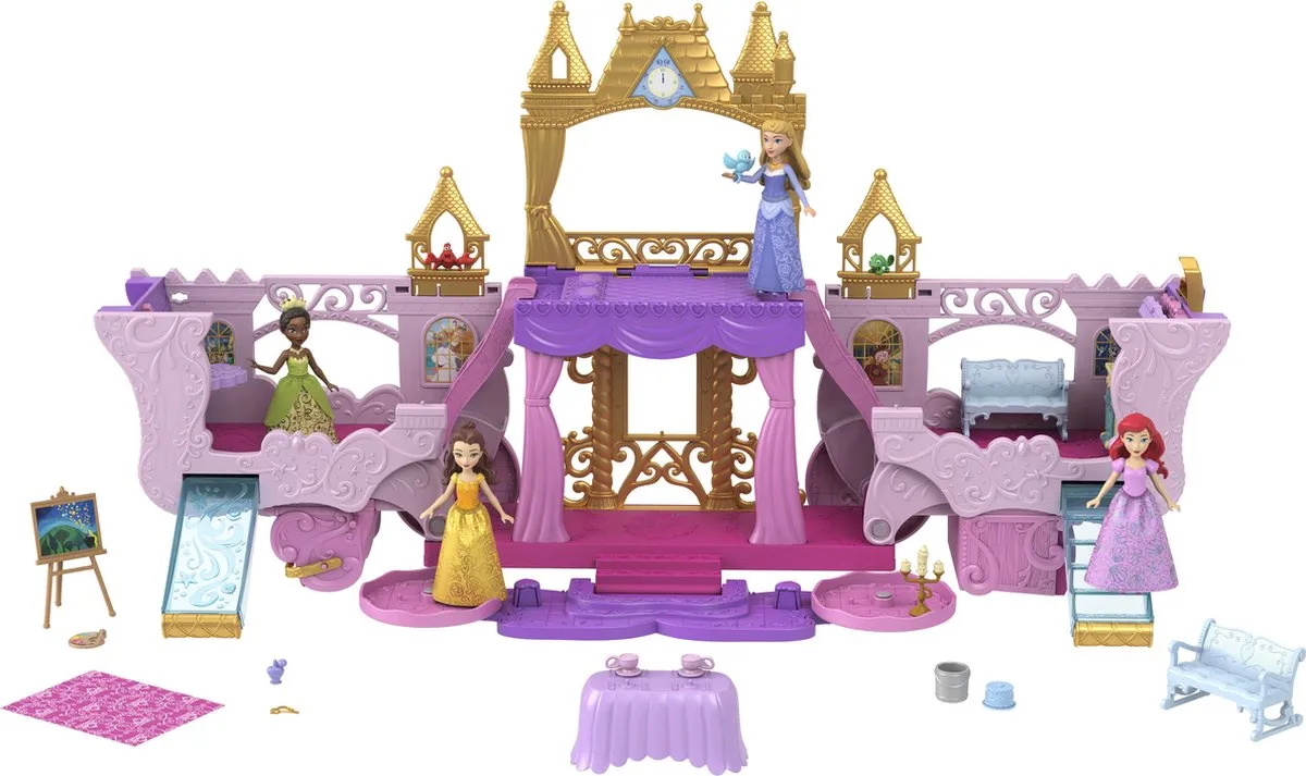 Disney Princess Koets Naar Kasteel Aurora Speelset - Multicolor