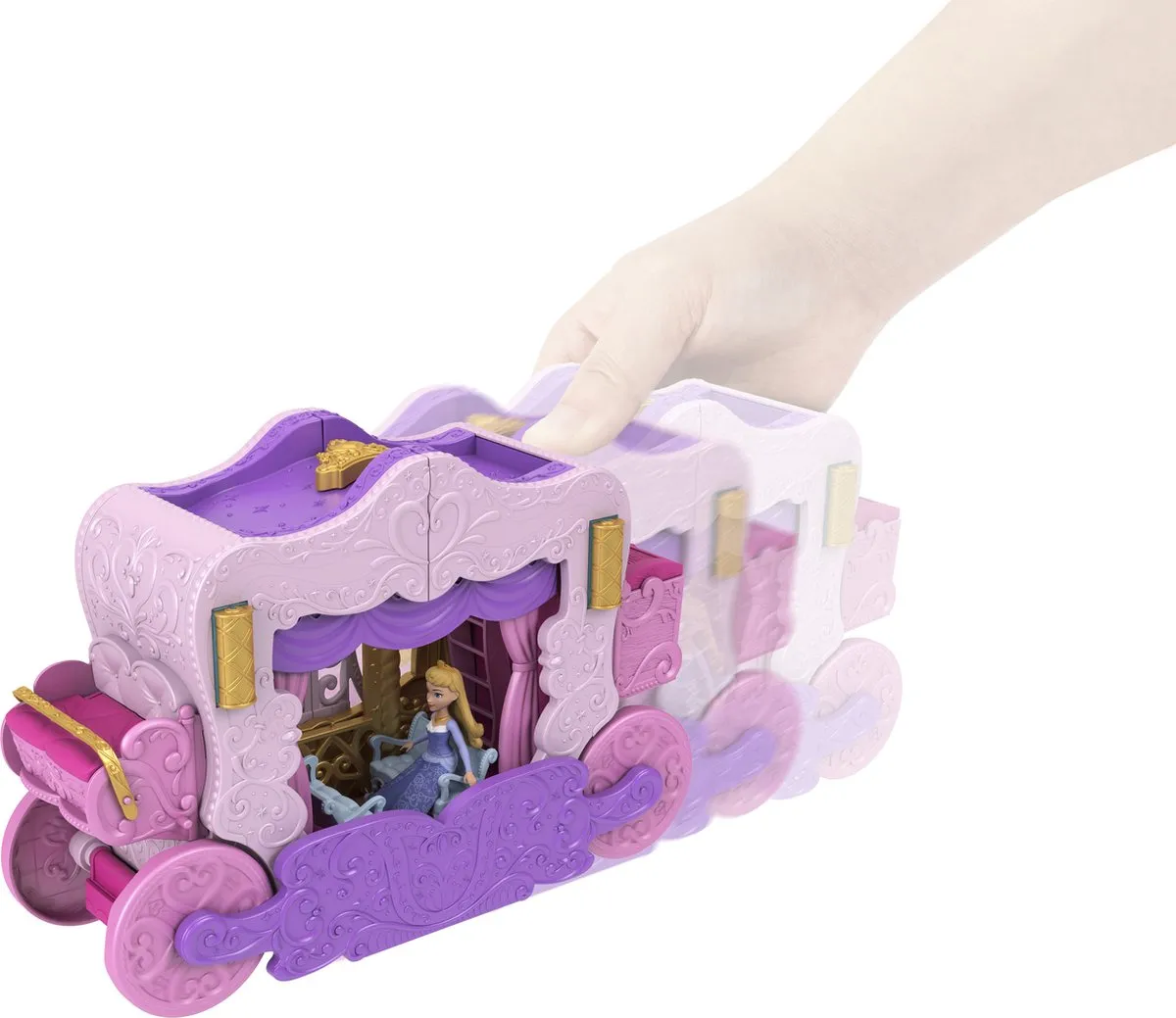 Disney Princess Koets Naar Kasteel Aurora Speelset - Multicolor