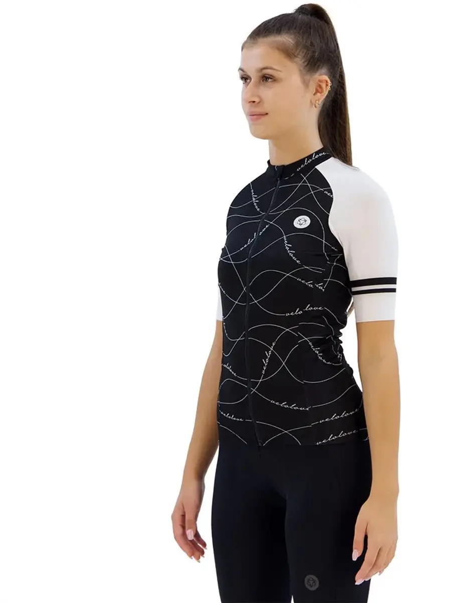AGU Velo Wave Fietsshirt Essential Dames - XS - Zwart