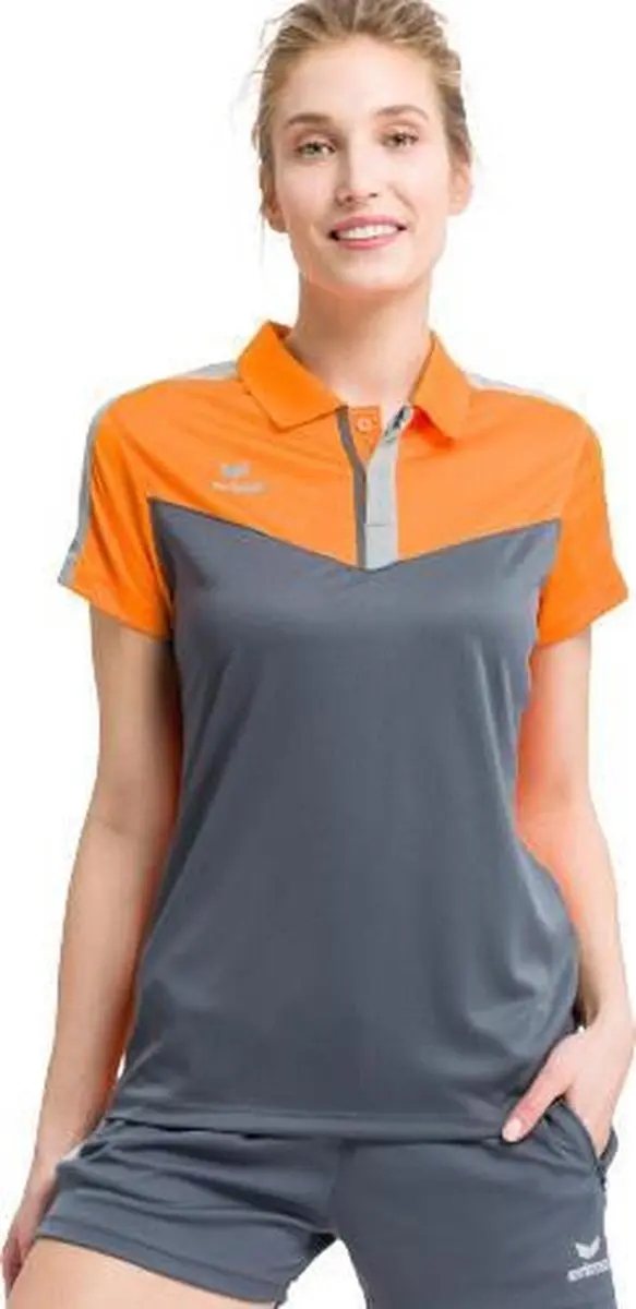Erima Squad Polo Dames 34 - New Orange