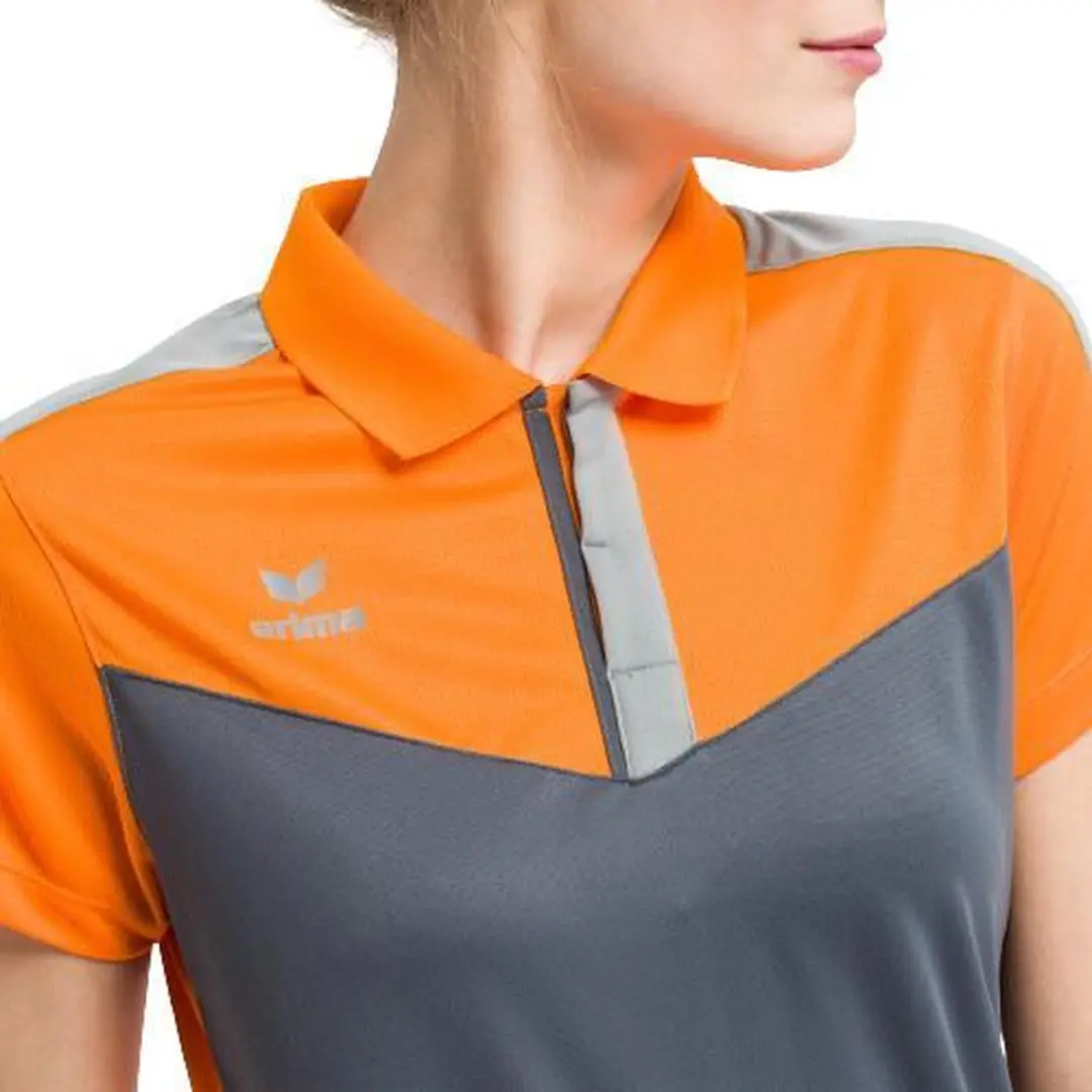 Erima Squad Polo Dames 34 - New Orange - afbeelding 6 van 6