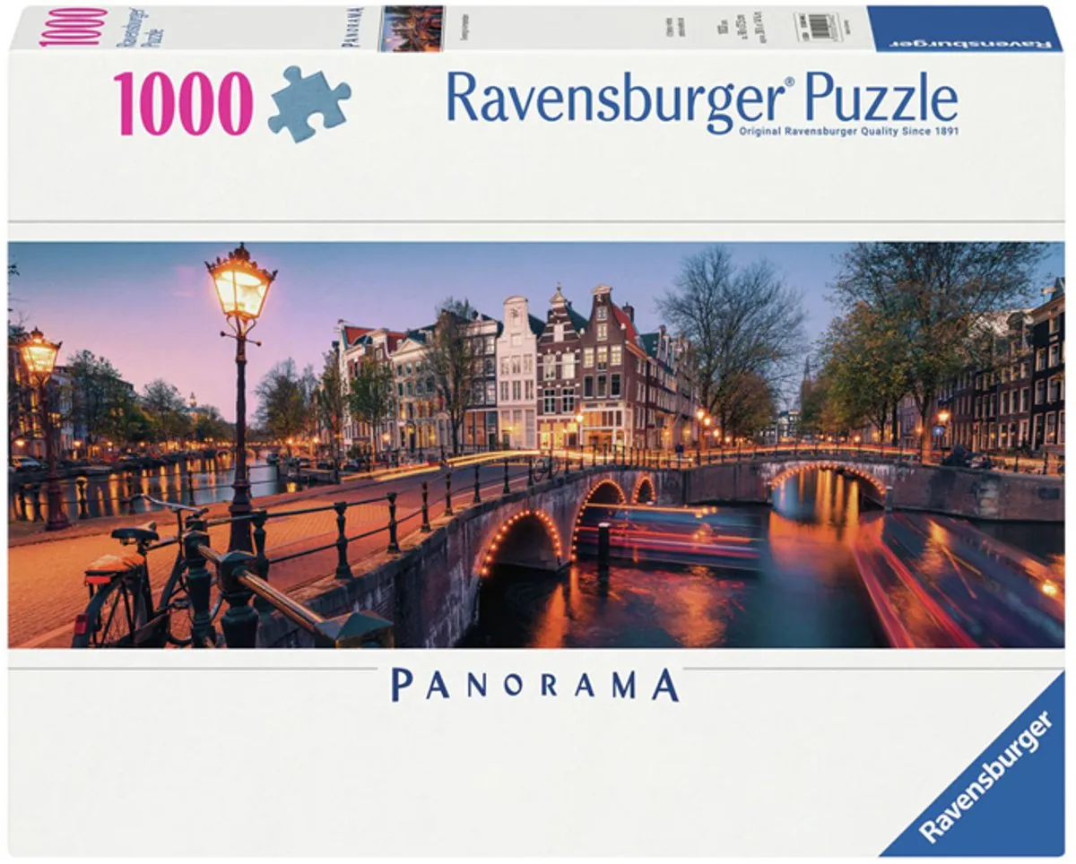 Ravensburger Amsterdam by Night Legpuzzel 1000 Stuks - 120004462