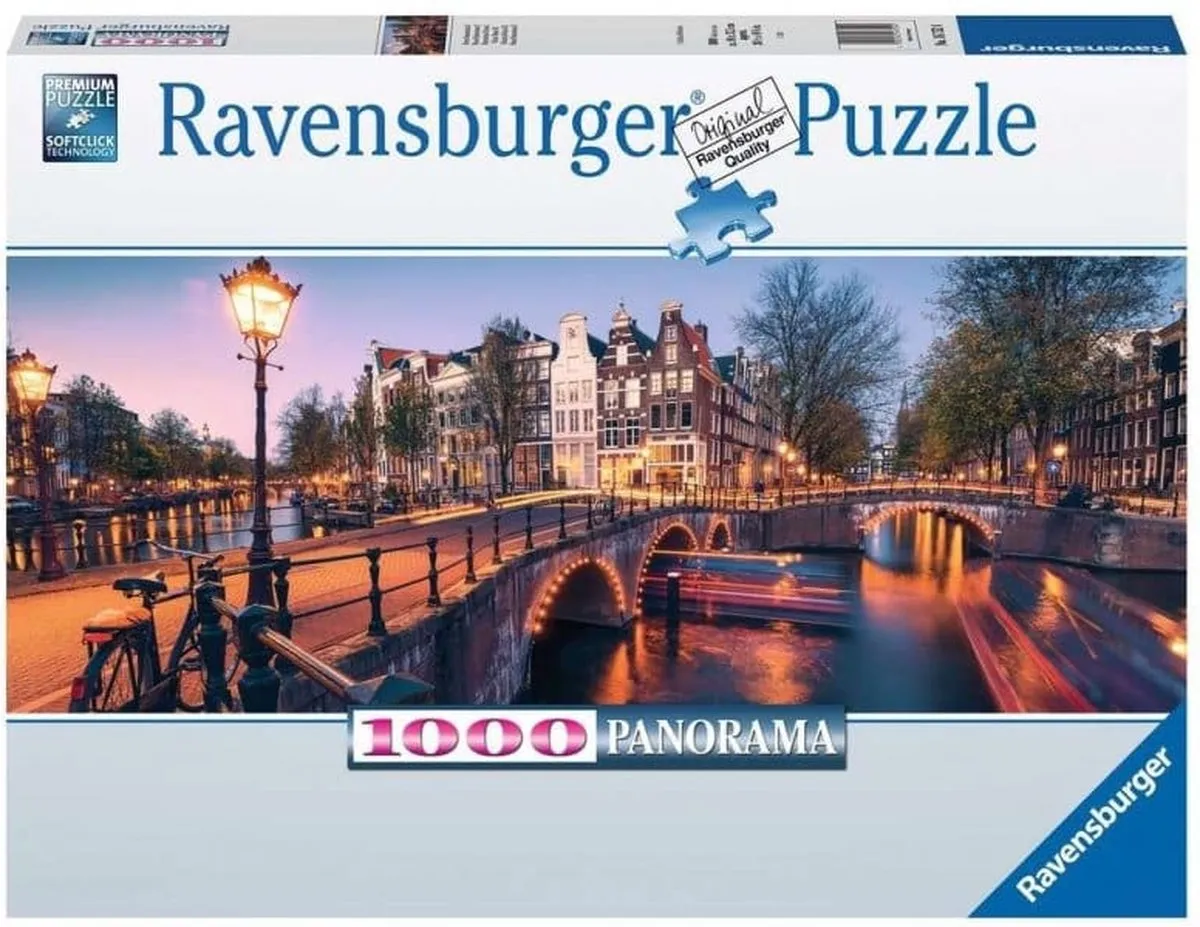Ravensburger Amsterdam by Night Legpuzzel 1000 Stuks - 120004462