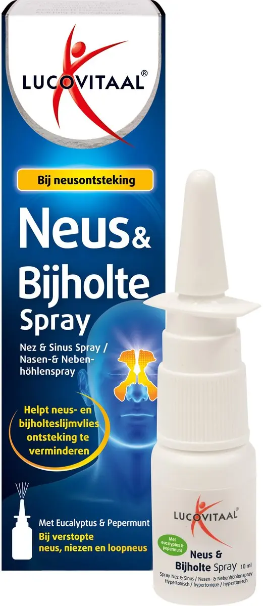 Lucovitaal Neusspray Forte 10ml - afbeelding 2 van 6