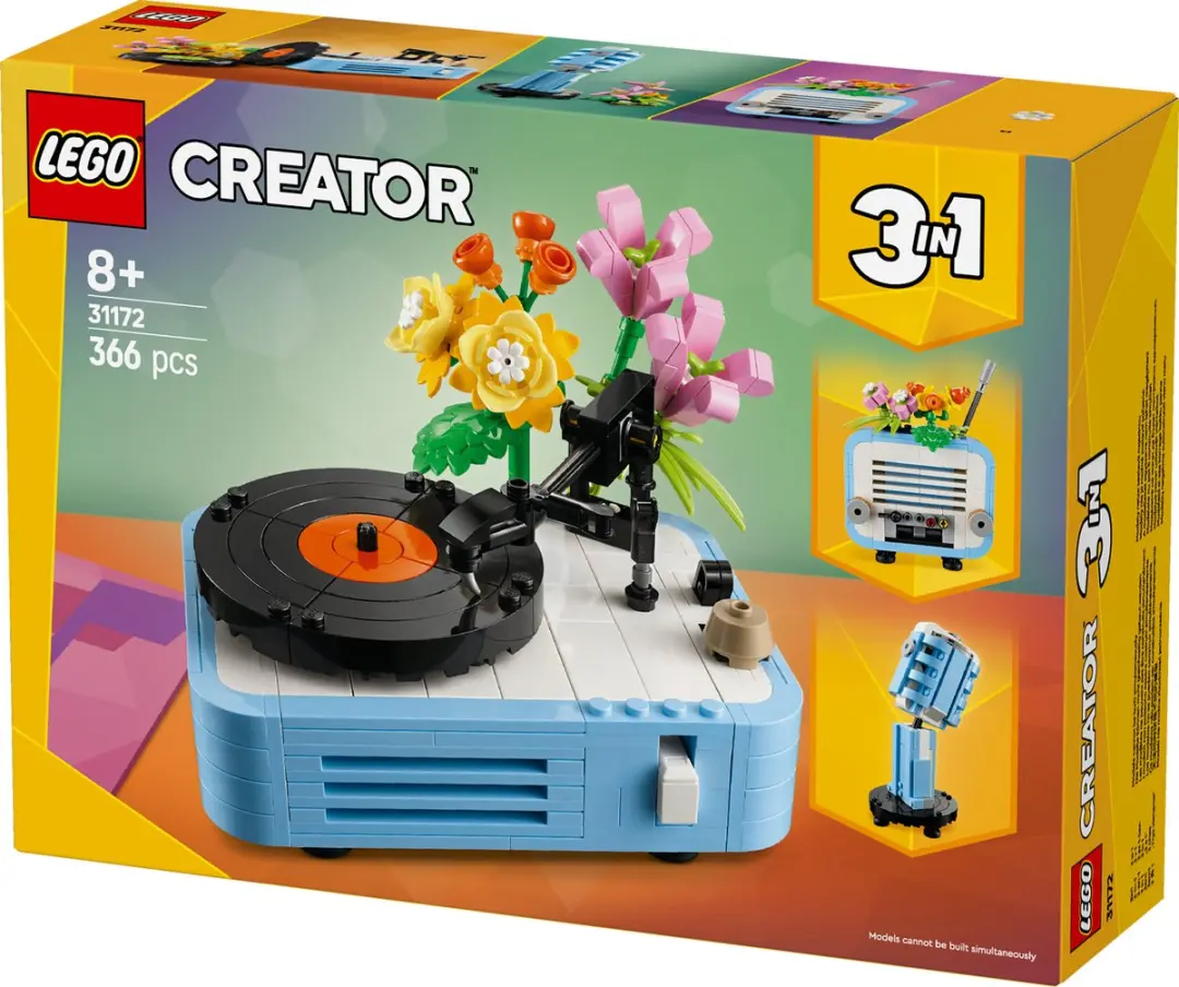 LEGO Creator 3in1 Platenspeler 31172 - 366 Stukken - Meerkleurig - afbeelding 5 van 6