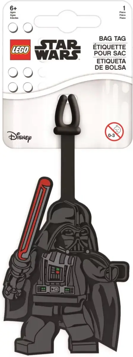 LEGO Darth Vader Bagagelabel