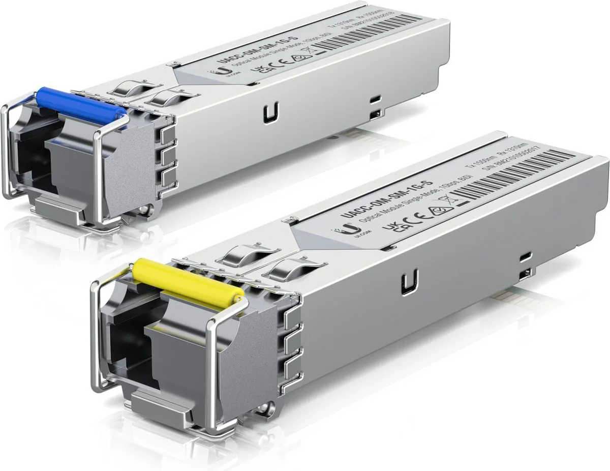 Ubiquiti UACC-OM-SM-1G-S-2 SFP Module - 1Gbps BiDi - 2 Stuks