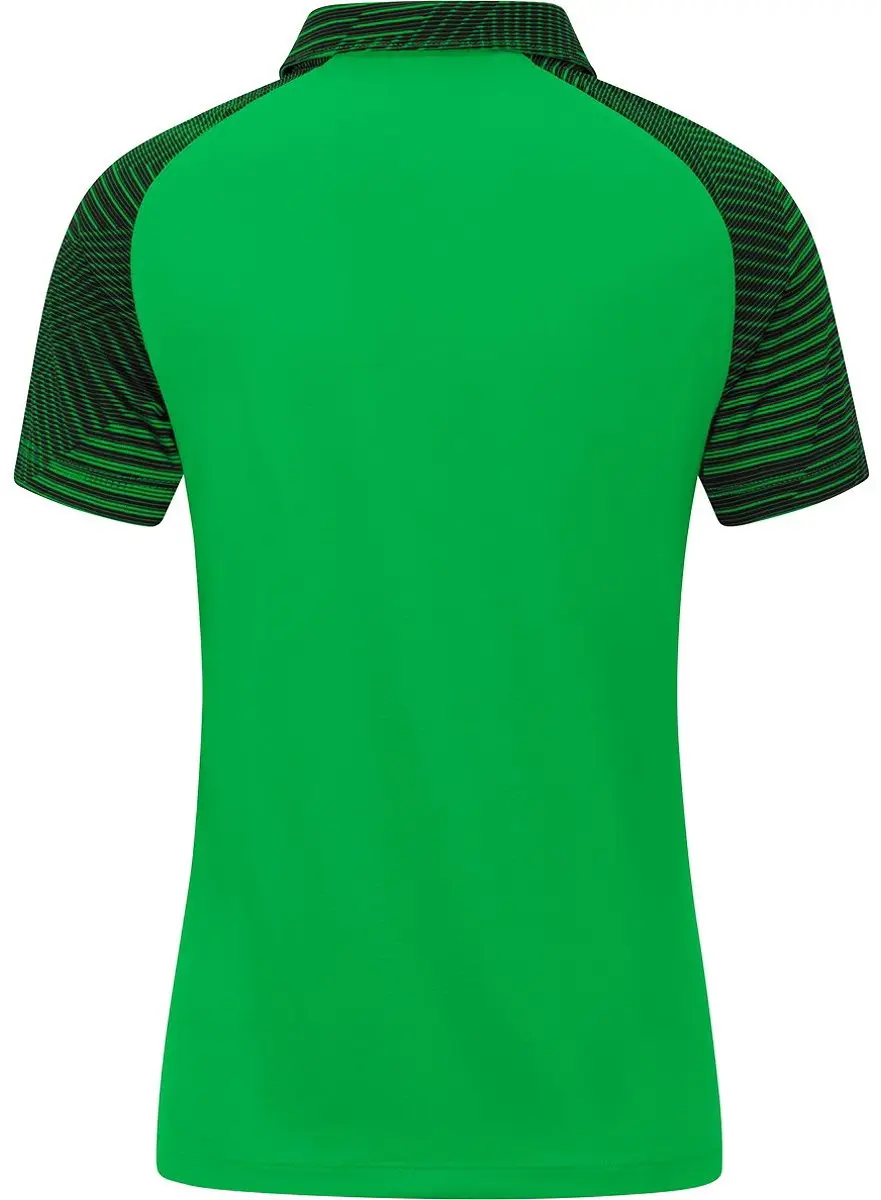 Jako Performance Polo Dames - Zwart/Zachtgroen 34