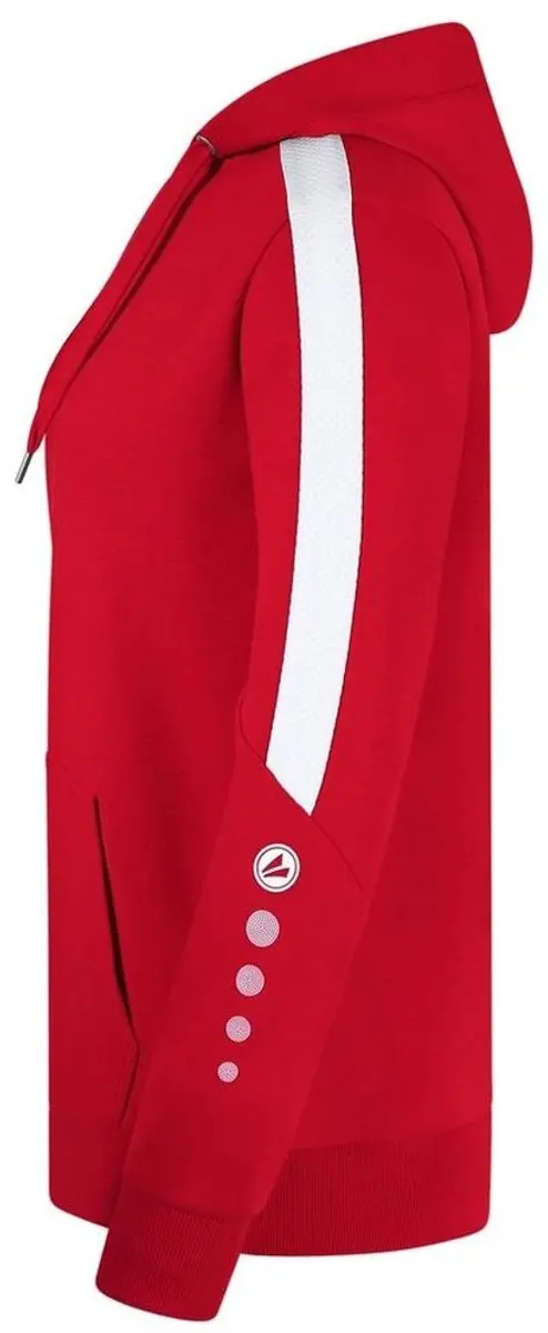 JAKO Power Sweater Met Kap Dames - Rood - Maat 36