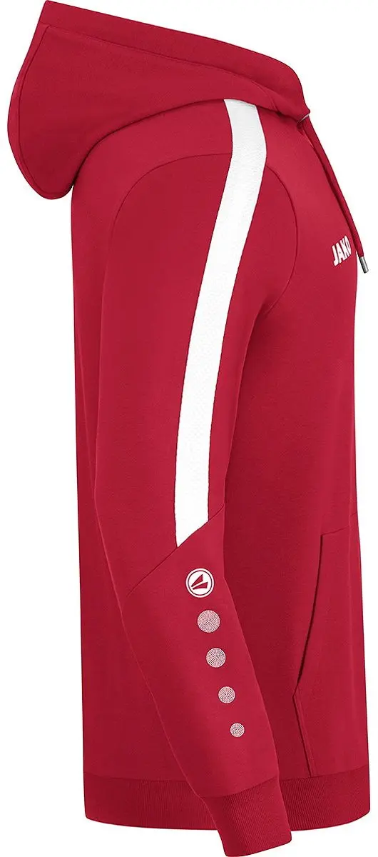 JAKO Power Sweater Met Kap Dames - Rood - Maat 36