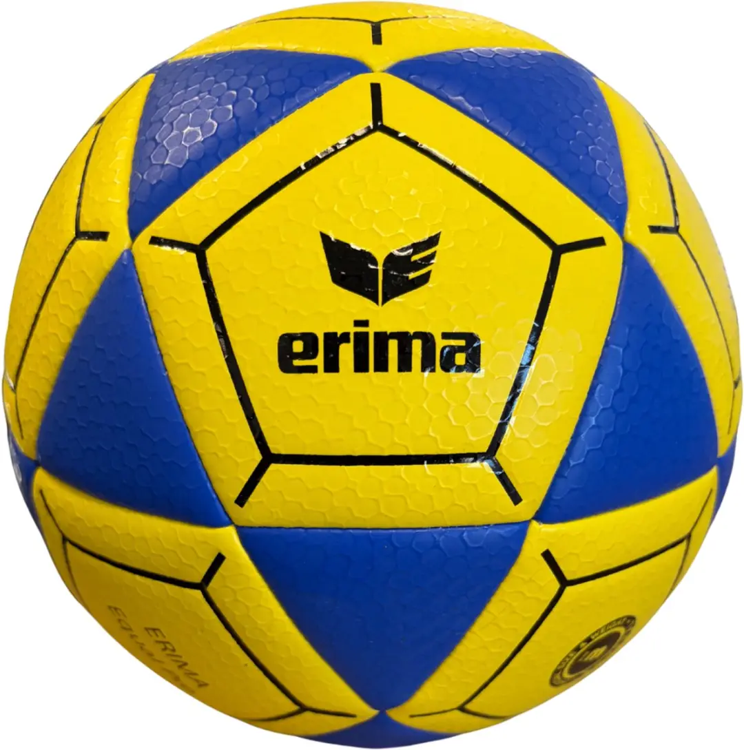 Erima Equal Pro Korfbal Maat 3 - Geel/Blauw/Zwart - afbeelding 3 van 3