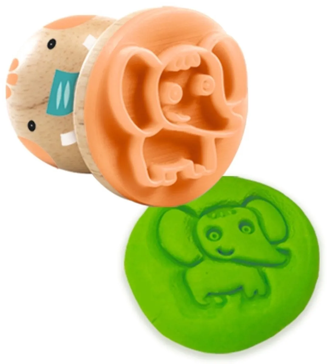 Djeco Myplastistamps - Meerkleurig