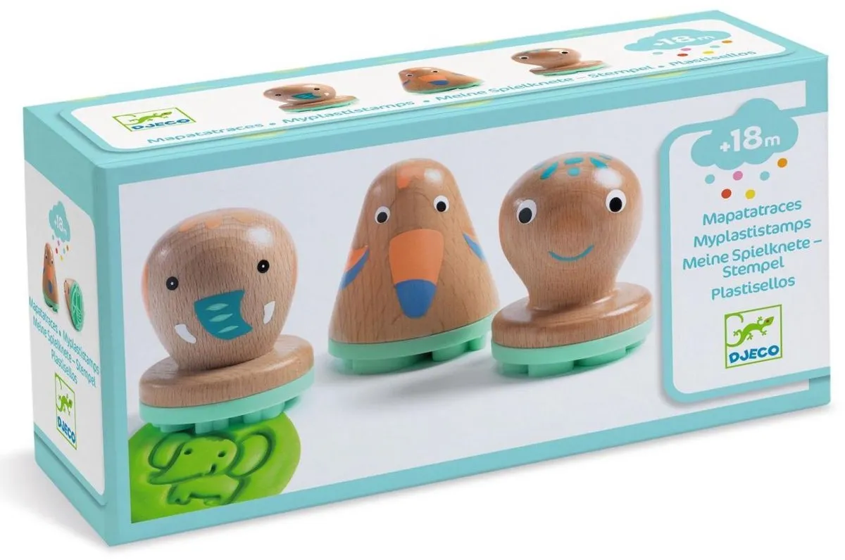 Djeco Myplastistamps - Meerkleurig