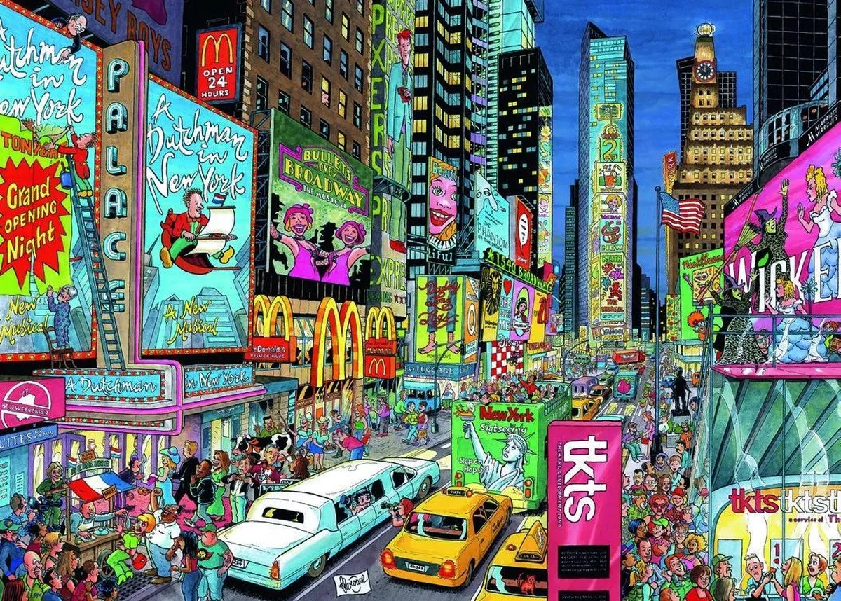 Ravensburger Fleroux New York Legpuzzel 1000 Stuks