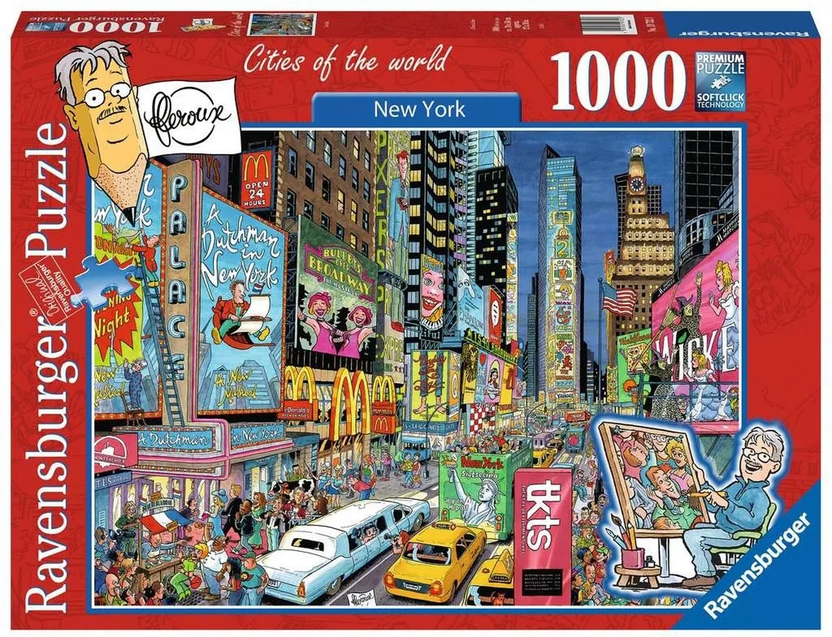 Ravensburger Fleroux New York Legpuzzel 1000 Stuks
