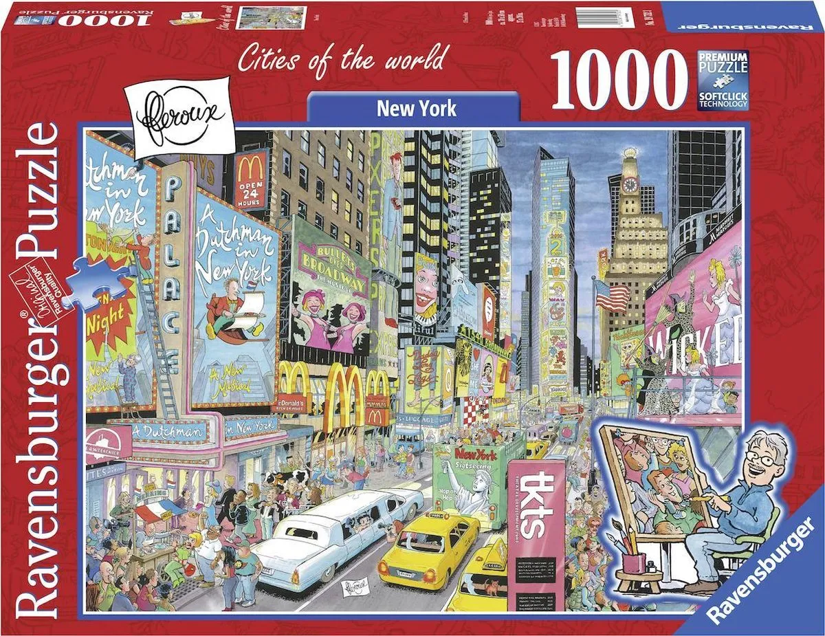 Ravensburger Fleroux New York Legpuzzel 1000 Stuks