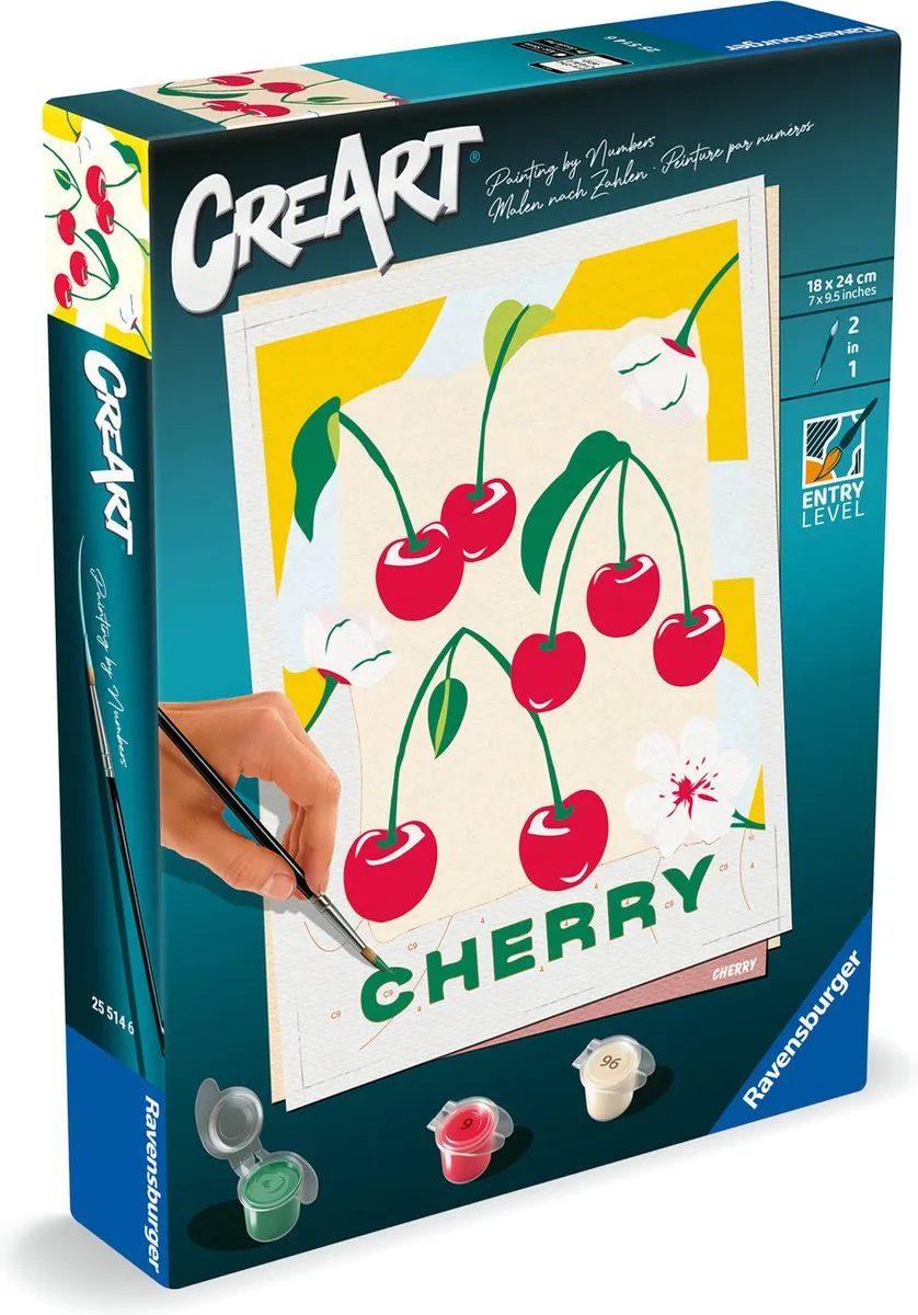 Ravensburger CreArt Cherry Schilderen op Nummer
