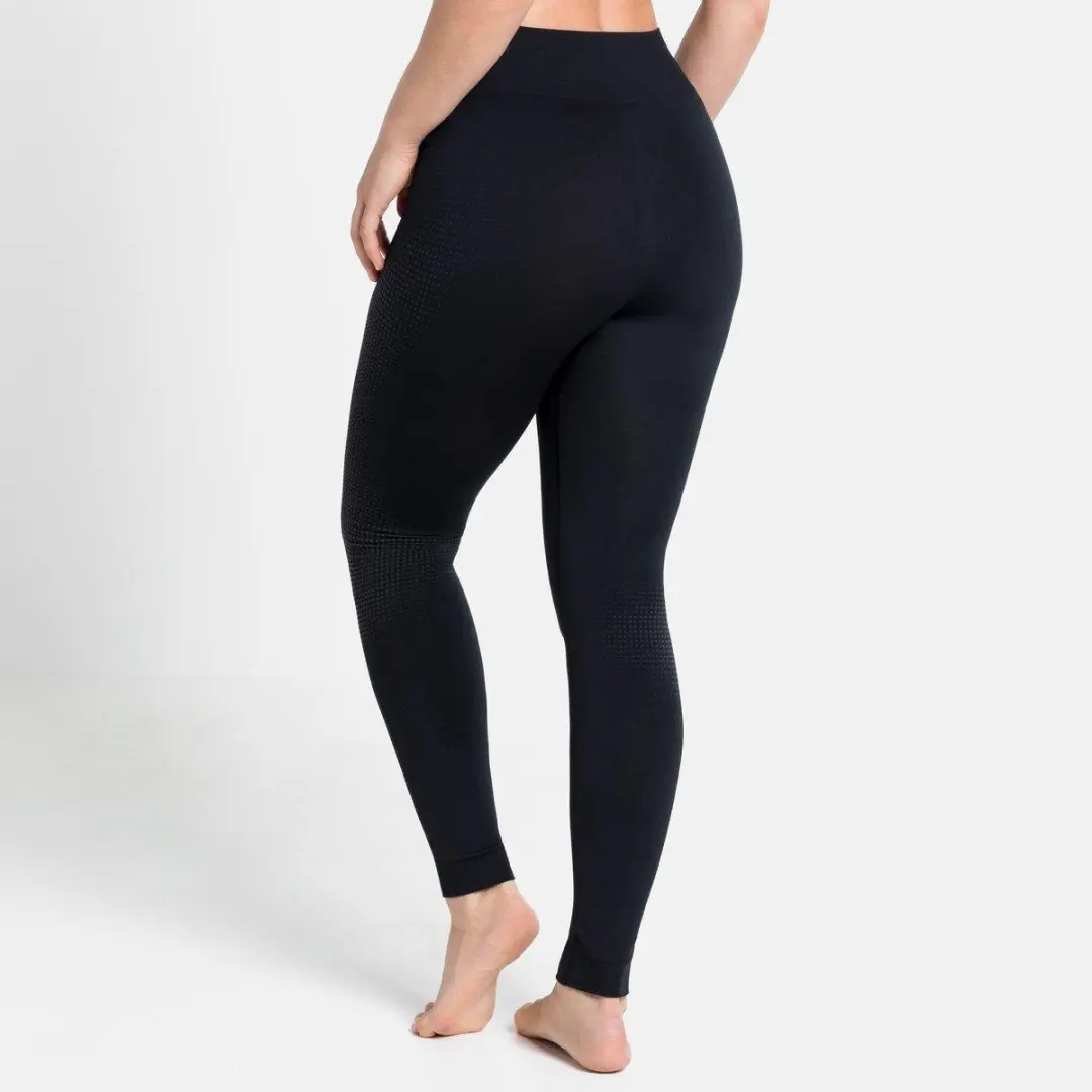 ODLO BL Bottom Long Performance Warm Eco Thermobroek - Zwart