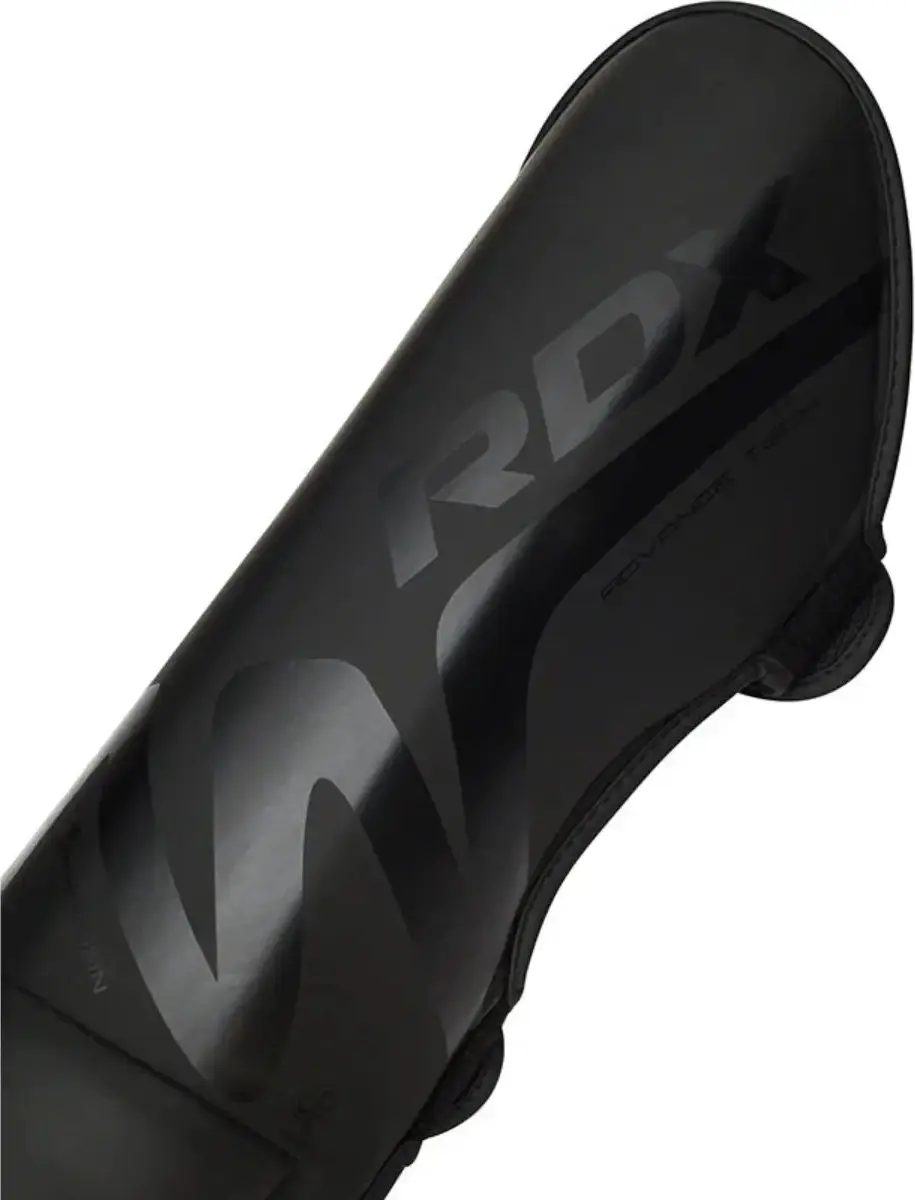 RDX Sports T15 Shin Instep Beschermers - XL - Matzwart