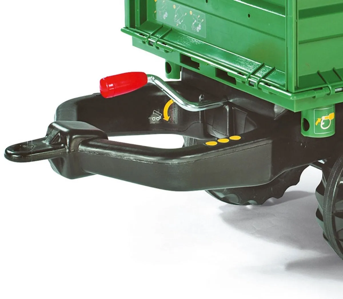 Rolly Toys RollyMega Trailer Fendt - Aanhanger - Groen