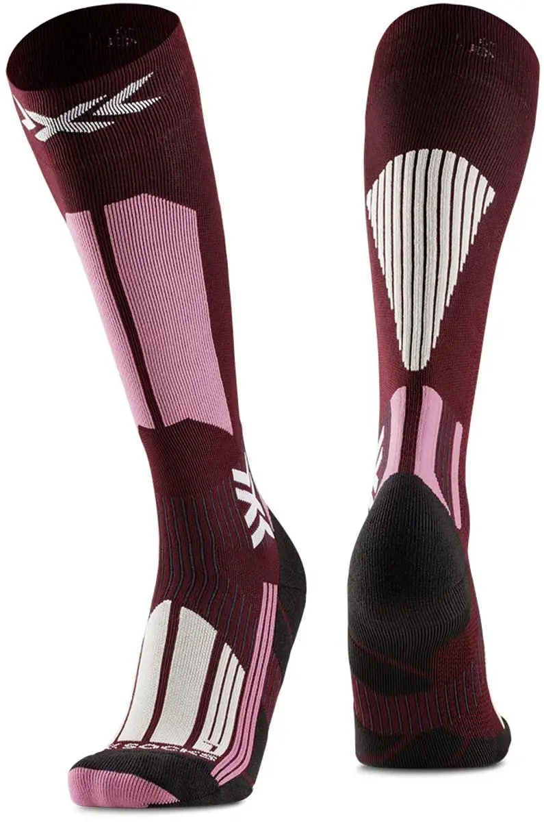 X-Bionic XSWYPTW24W-P403 Dames Sokken - Skiën - Rood - 39/40