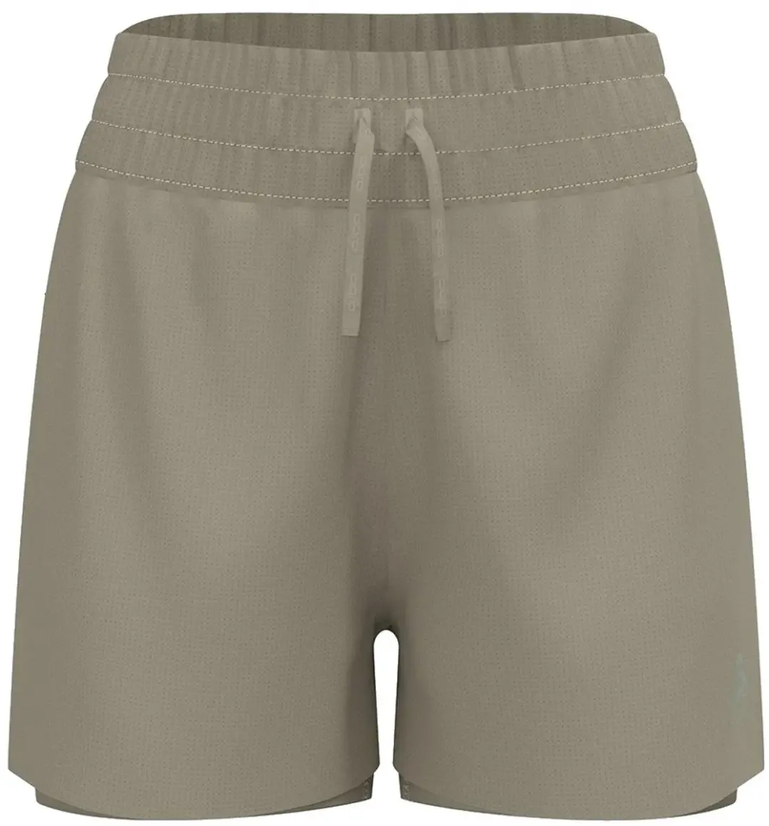 ODLO Zeroweight 3 Inch Korte Broek XS - Groen - afbeelding 4 van 4