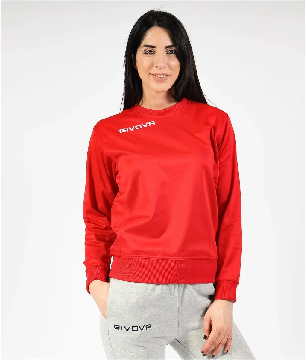 Givova One Sweatshirt Rood 10-12 Years Jongens