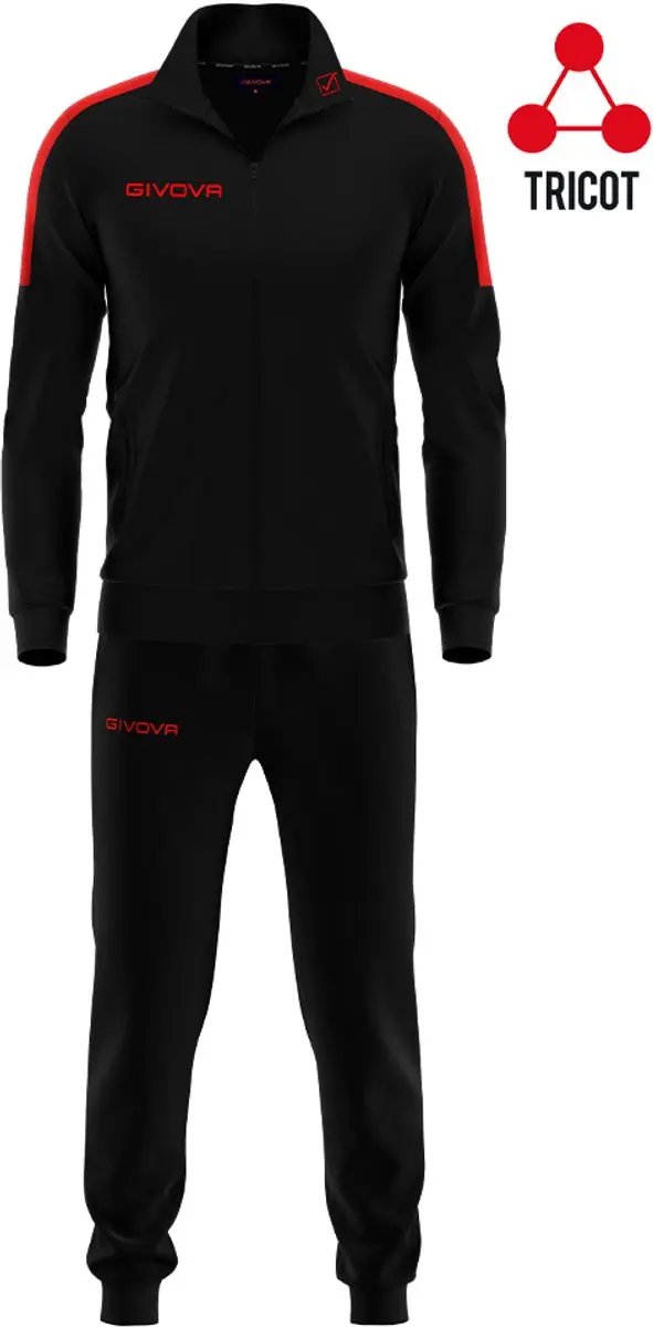 Givova Tuta Revolution Blauw-royalset
