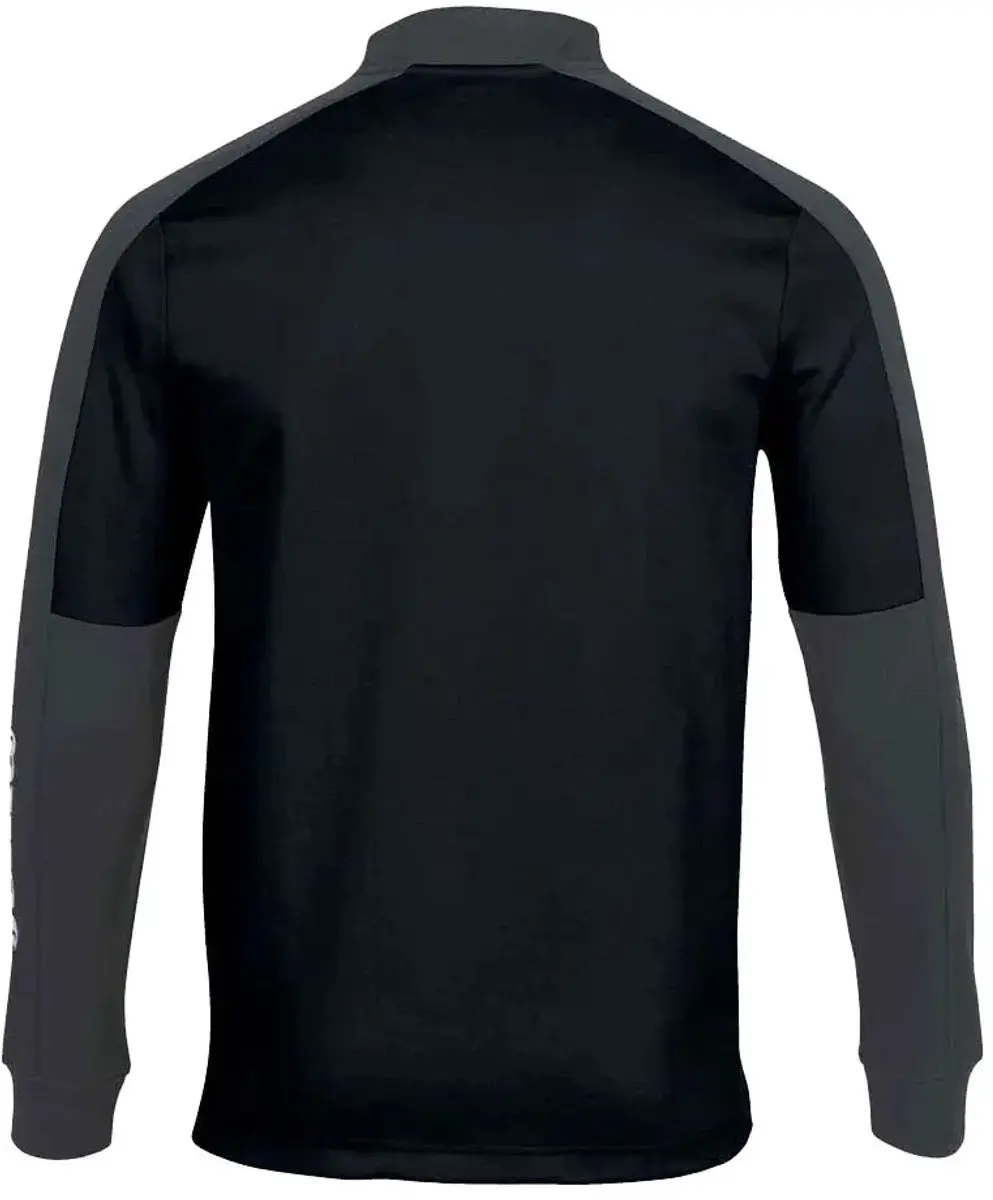 Joma Eco Championship Sweatshirt - Halve Rits - L - Zwart