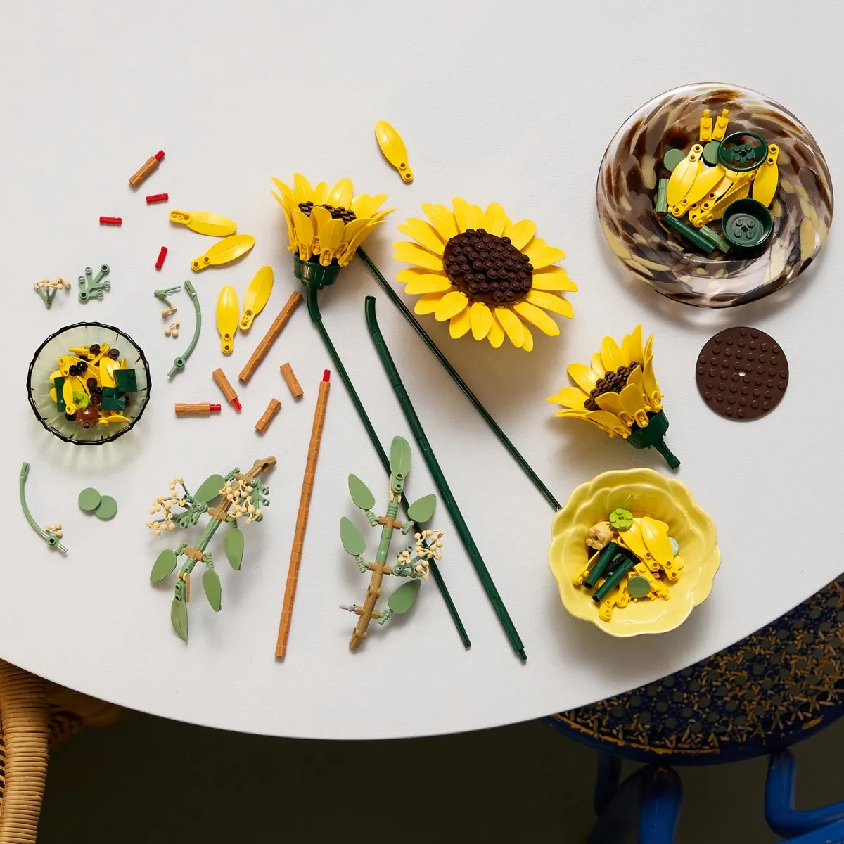 LEGO Botanicals Boeket Zonnebloemen 11502 - 686 Stukken