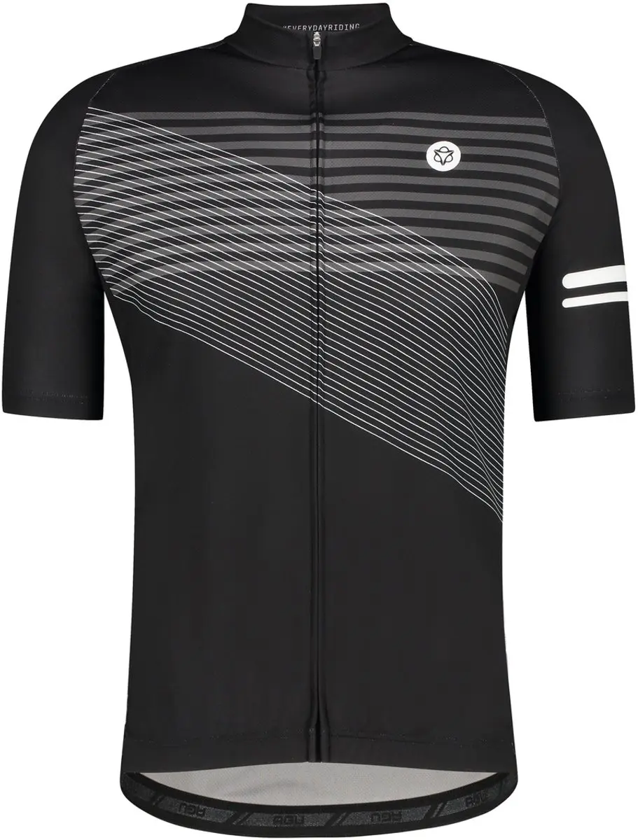 AGU Striped Fietsshirt Essential Heren