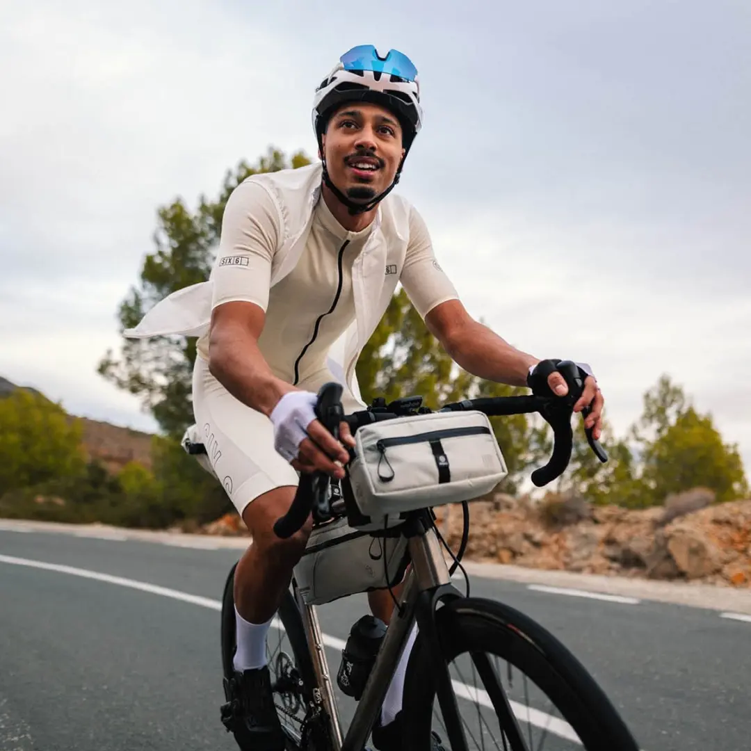 AGU Six6 Undyed Windbody Heren Fietsvest - Wit - XXXL