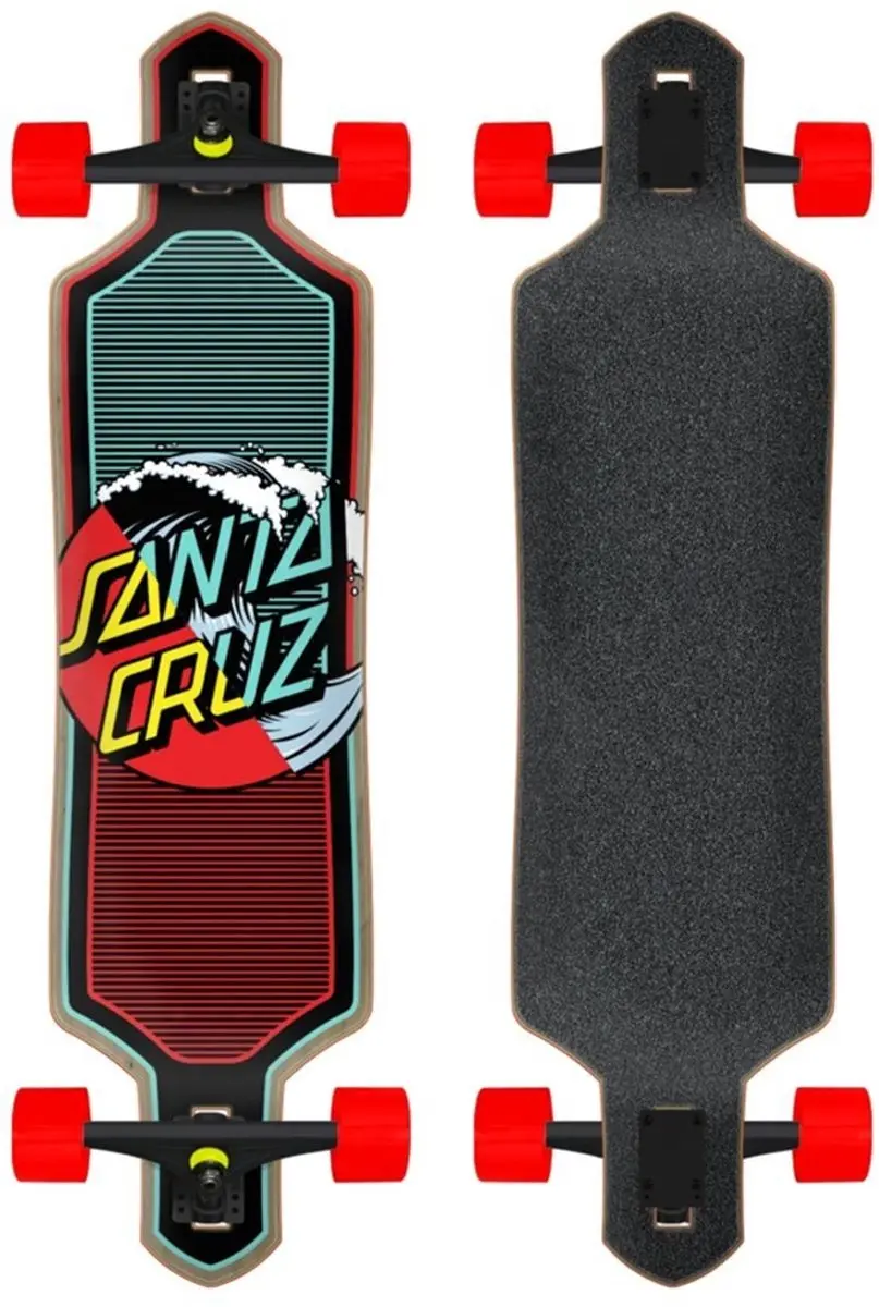 Drop Through Longboard Wave Dot Splice 36