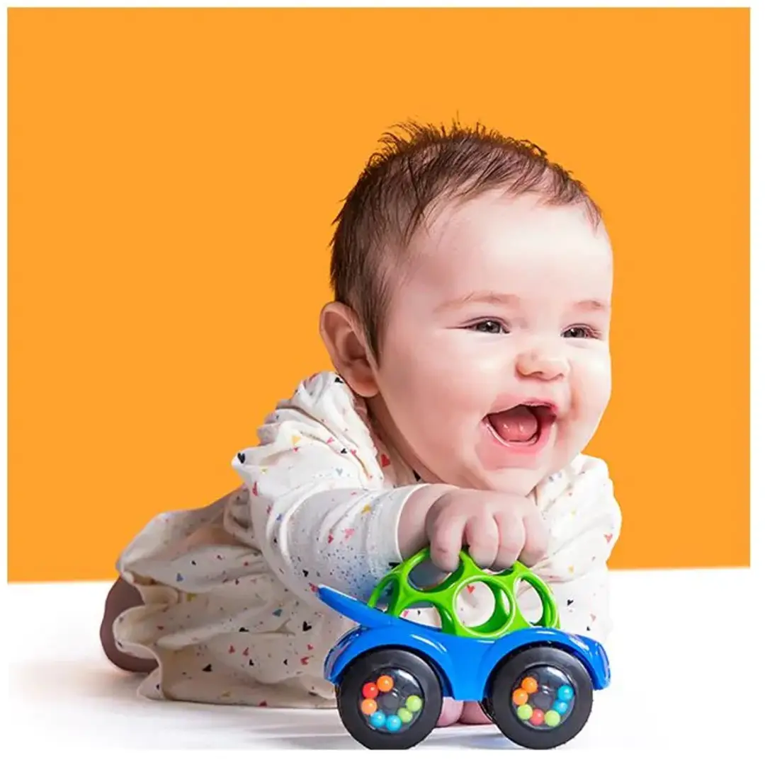Oball Babyauto Rammelaar - Blauw
