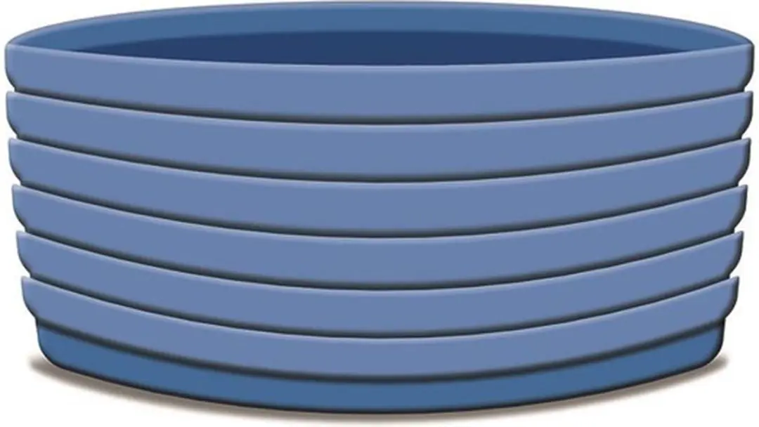 Cobble Hill Puzzelsorteerbakken 20cm - Blauw - 6 Stuks - afbeelding 3 van 6