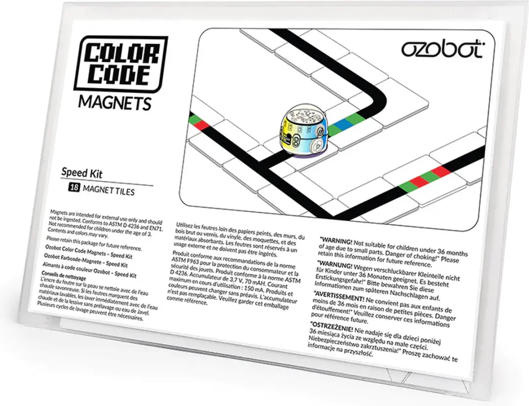 Ozobot Magneten Snelheid Set 035016-01