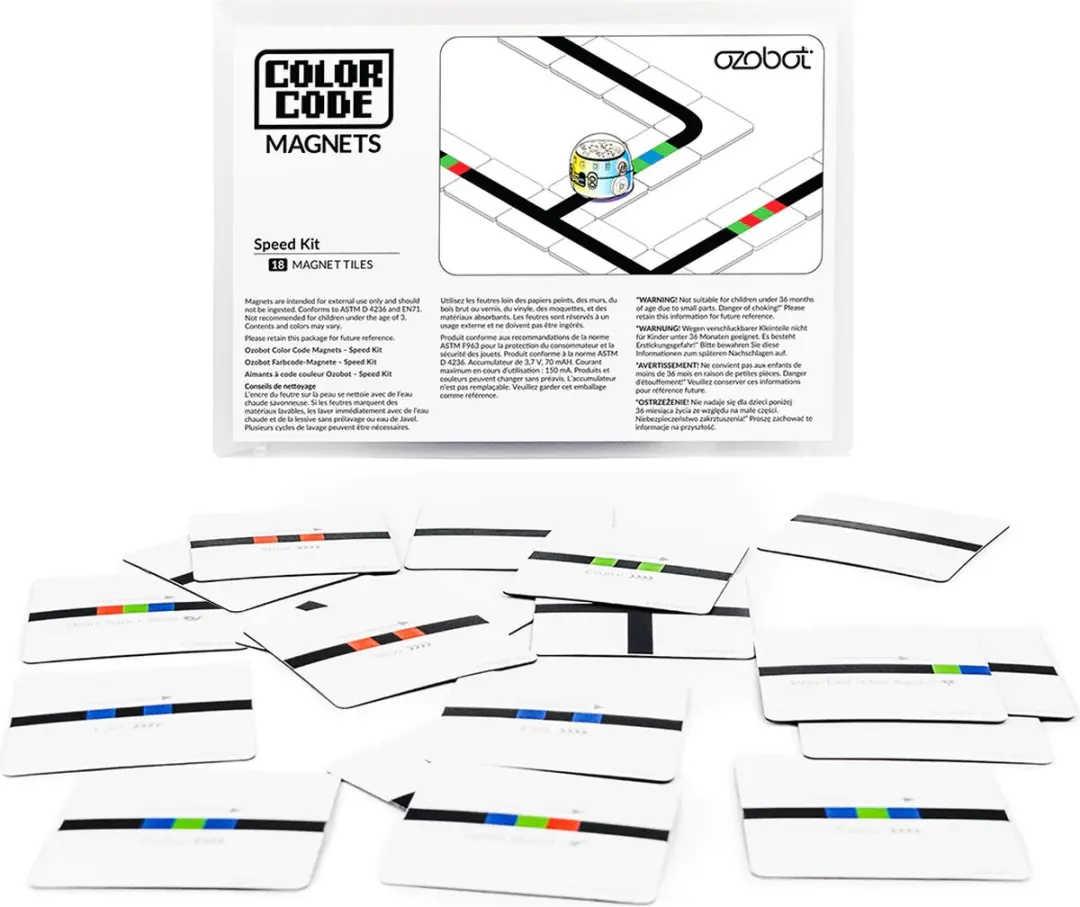 Ozobot Magneten Snelheid Set 035016-01 - Wit