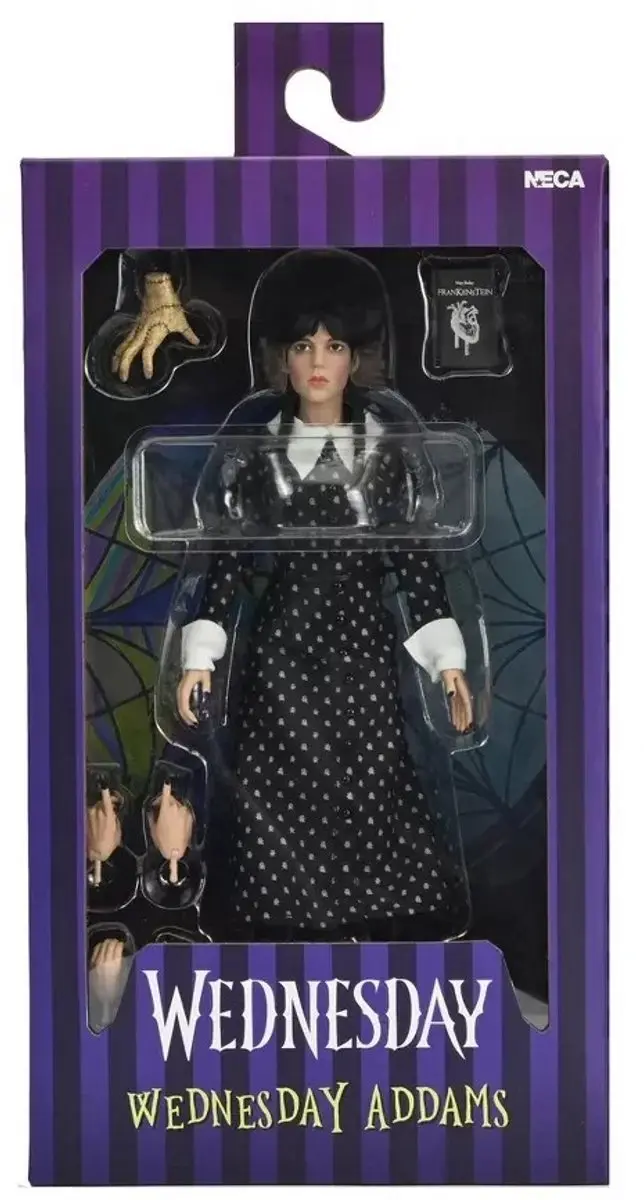 Neca Wednesday Actiefiguur Classic Dress 20cm - NECA42400-08 - Multicolor