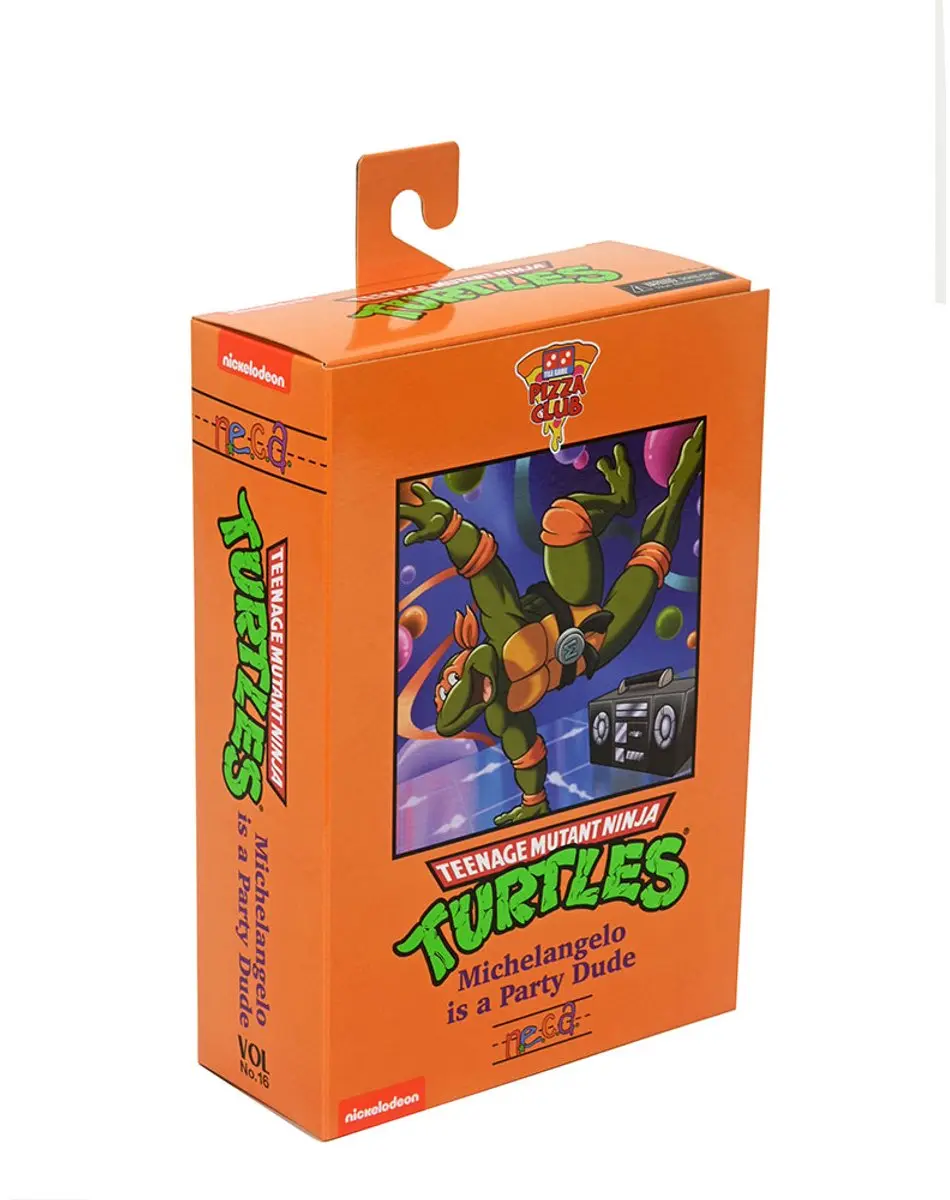 Neca Teenage Mutant Ninja Turtles Ultimate Michelangelo - 18cm - Multicolor - afbeelding 3 van 6