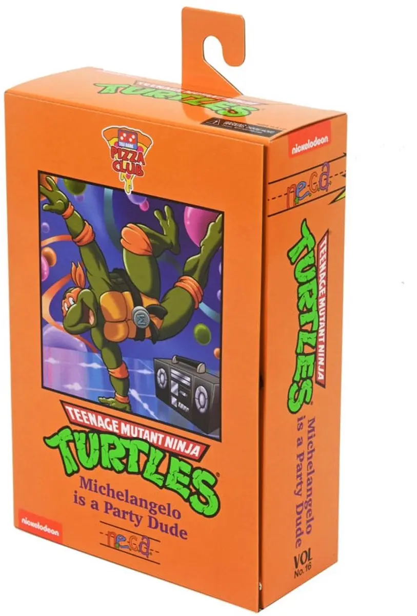 Neca Teenage Mutant Ninja Turtles Ultimate Michelangelo - 18cm - Multicolor - afbeelding 4 van 6