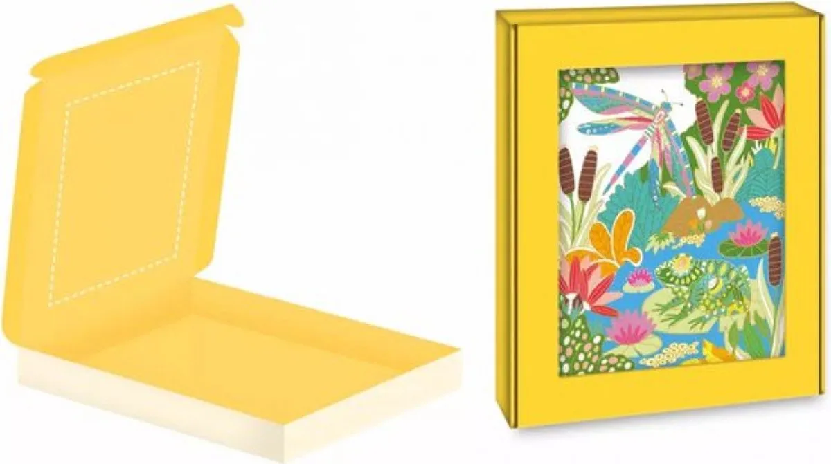 Janod Gouden Plaatje De Tuin Verven Knutselset - Multikleur