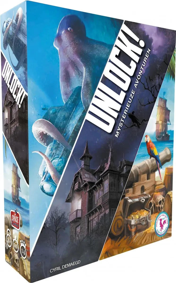 Space Cowboys Unlock! 2 Mysterieuze Avonturen Escape Room Spel SPC13-002