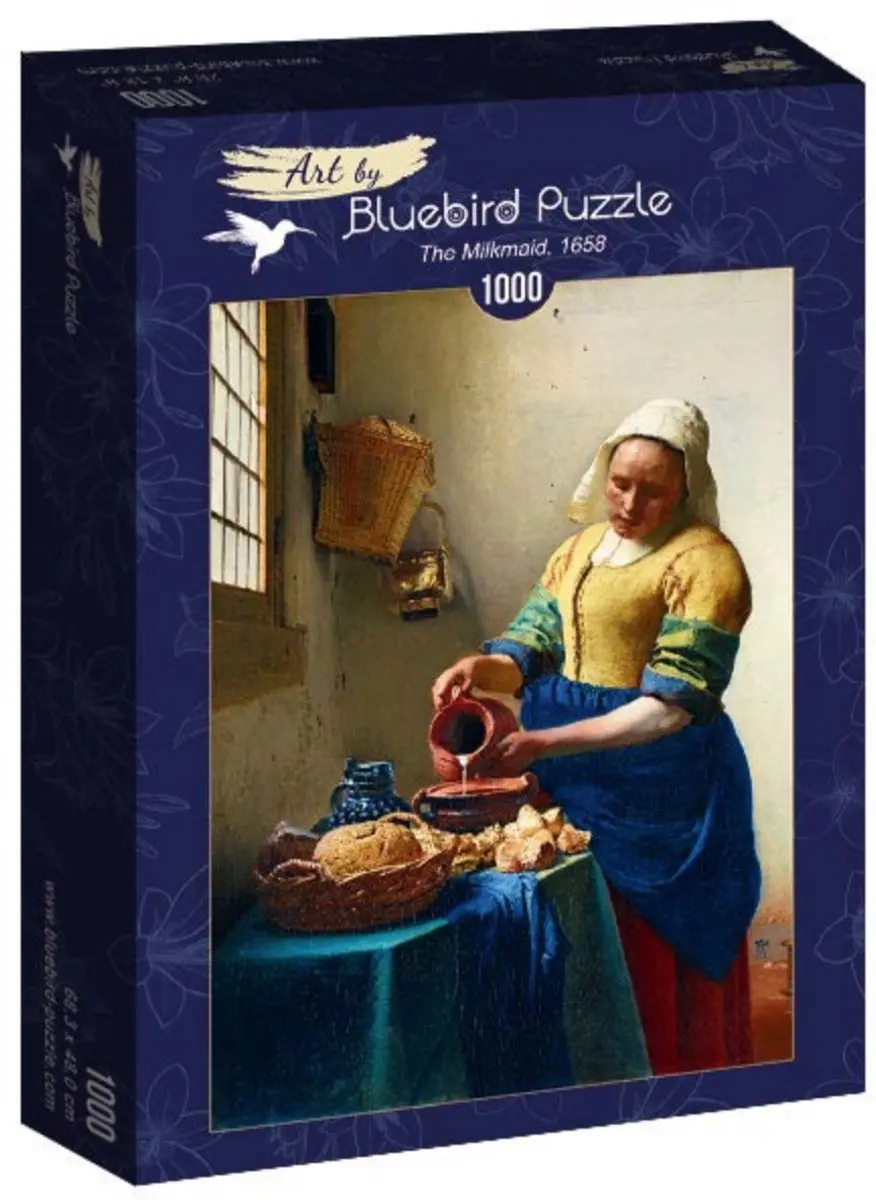 Bluebird Puzzle legpuzzel Vermeer Melkmeisje 1000 stukjes kunst.